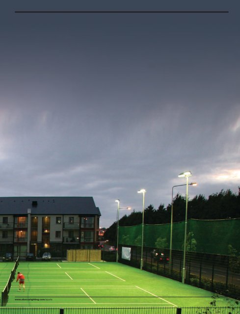 Sports Lighting Brochure - Abacus Lighting