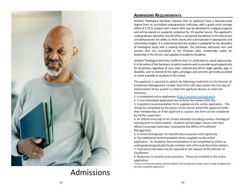 Download - Ashland Theological Seminary - Ashland University