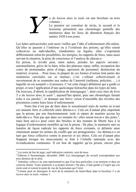 Y a du baston dans la taule vol1-A4-fil - PDF (2.1 ... - Infokiosques.net