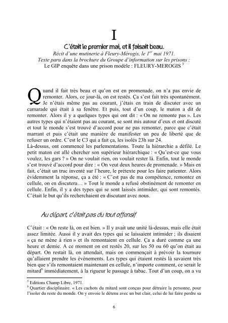 Y a du baston dans la taule vol1-A4-fil - PDF (2.1 ... - Infokiosques.net