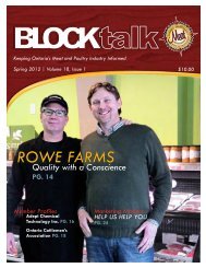 ROwe FaRMS - Ontario Independent Meat Processors