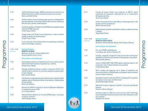 Scarica il Programma - TOMA Advanced Biomedical