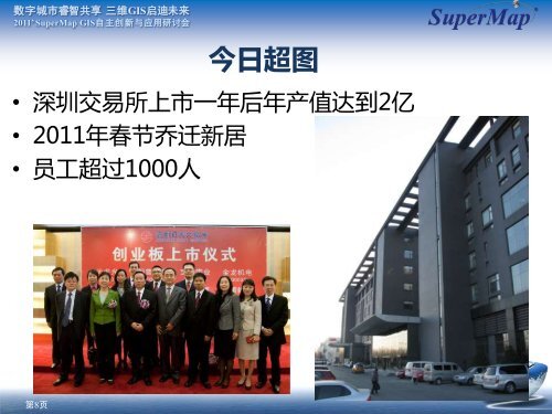 SuperMap GIS å¸åºåå±ä¸åæ°åºç¨ - åäº¬è¶å¾è½¯ä»¶è¡ä»½æéå¬å¸