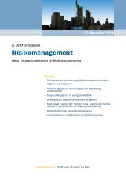 Risikomanagement - Dr. Peter & Company AG