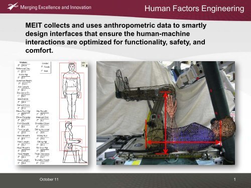 Human Factors Engineering Capabilities