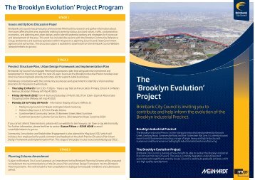 The 'Brooklyn Evolution' Project - Brimbank City Council