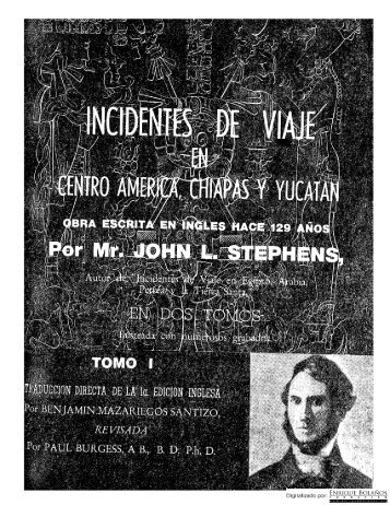 Revista Conservadora - Incidentes de viaje en CentroamÃ©rica ...