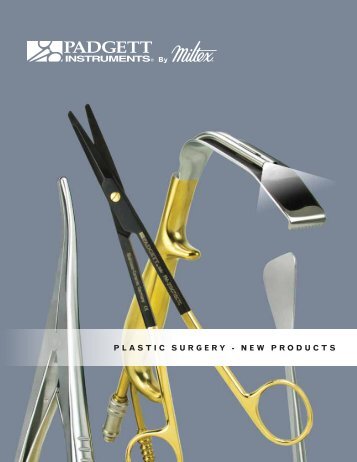 Plastic Surgery New Products Brochure - Integra Miltex