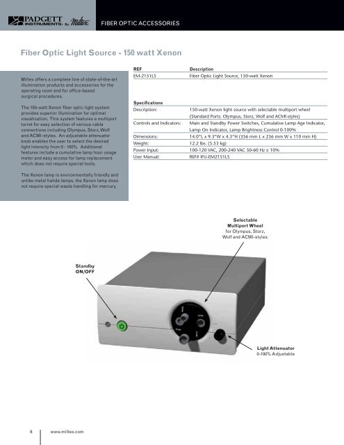 Plastic Surgery New Products Brochure - Integra Miltex