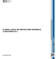PLANUL LOCAL DE DEZVOLTARE DURABILÄ A SECTORULUI 2