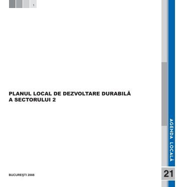 PLANUL LOCAL DE DEZVOLTARE DURABILÄ A SECTORULUI 2