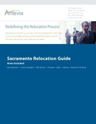 Sacramento Relocation Guide - Antevia