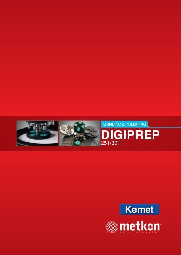 Digiprep - 251 and 301 complete catalogue - Kemet