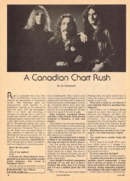 A Canadian Chart Rush - Cygnus-X1.Net