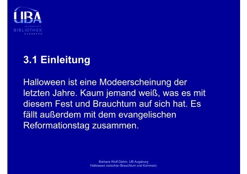 Halloween zwischen Brauchtum und Kommerz: Übung zur ...