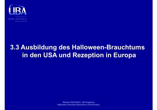 Halloween zwischen Brauchtum und Kommerz: Übung zur ...