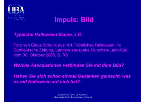 Halloween zwischen Brauchtum und Kommerz: Übung zur ...