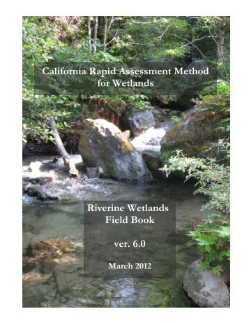 2012-03-27_CRAM Field Book Riverine