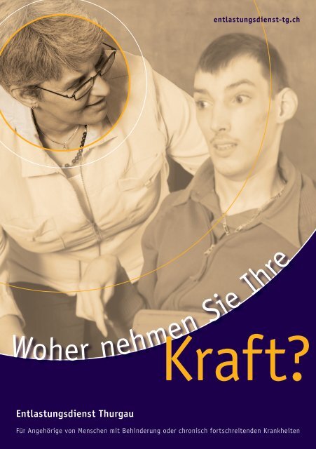 Flyer Kraft? - Entlastungsdienst Thurgau