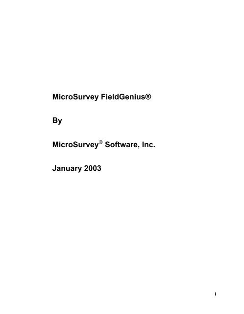 microsurvey field genius maintenance renewal microsurvey field genius maintenance renewal