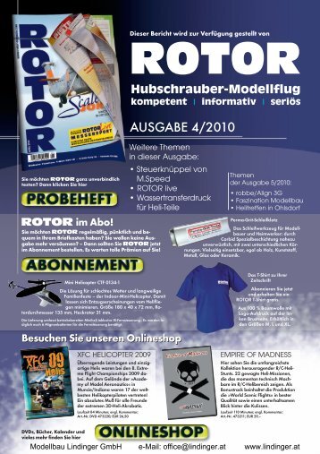 T-REX 600 »LIMITED EDITION - Modellbau Lindinger Onlineshop