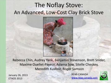 The Noflay Clay Brick Stove