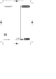 Anleitung SBV 3200 - Einhell