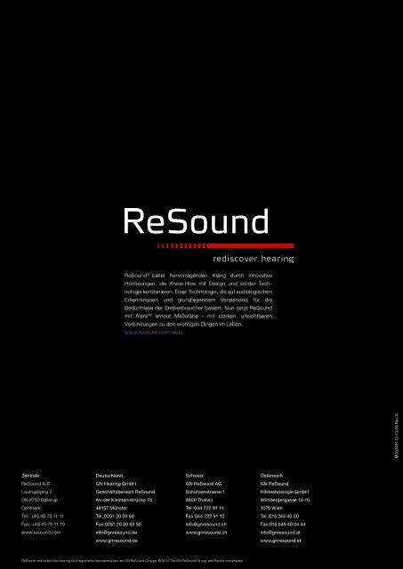 Anpassung - GN ReSound