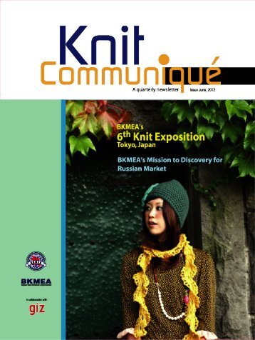 Knit Communique, Issue June, 2012 - bkmea