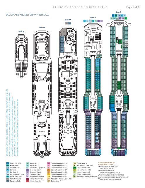 CELEBRITY REFLECTION DECK PLANS Page 1 of ... - Life Journeys