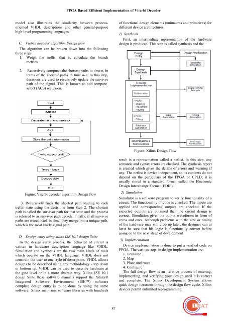 FPGA Based Efficient Implementation of Viterbi Decoder