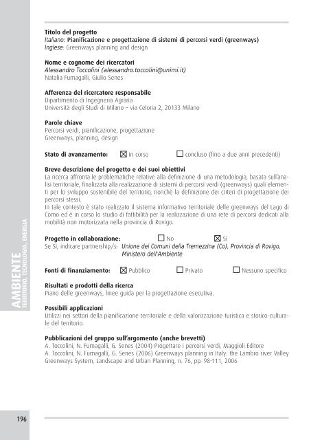 Ricerche, Innovazione e Trasferimento tecnologico - Dote Regione ...