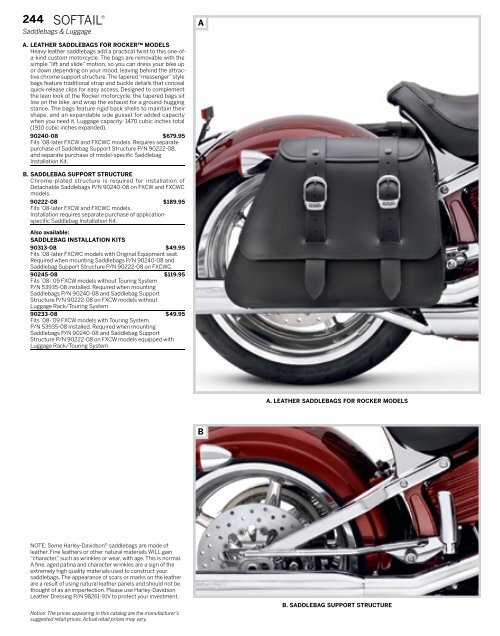 softail® - Shaw Harley-Davidson