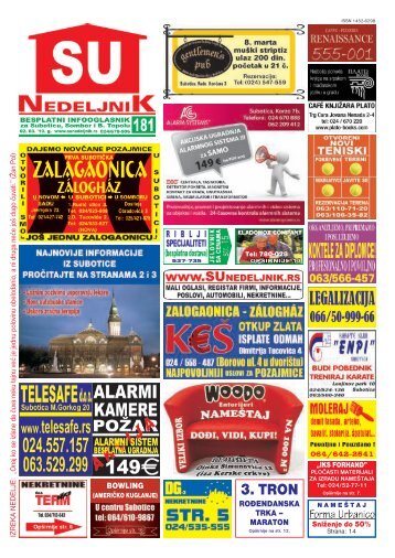 SuNedeljnik 181.qxd