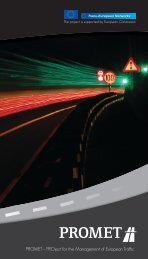 PROMET â PROject for the Management of European Traffic - Dars