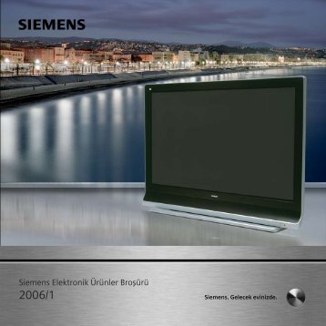 Siemens Elektronik Ürünler Broflürü