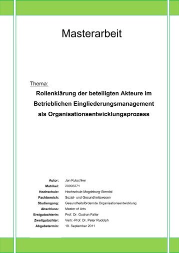 Download als PDF - Neue Wege im BEM