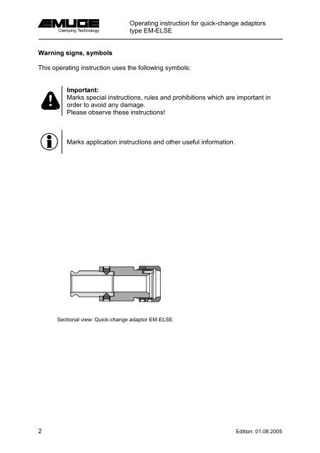 EM 01 â ELSE EM 03 â ELSE EM 04 â ELSE - Emuge UK