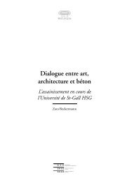 Dialogue entre art, architecture et bÃ©ton L'assainissement en cours ...