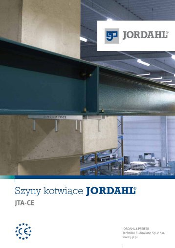 Szyny kotwiÄce JTA-CE - JordahlÂ® & Pfeifer