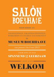 salonlezingen, vakantieactiviteiten, workshops en overige ...