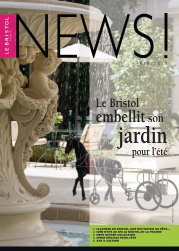 Découvrez la Newsletter - Le Bristol