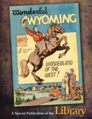 Summer 2012 Issue - the Wyoming State Library