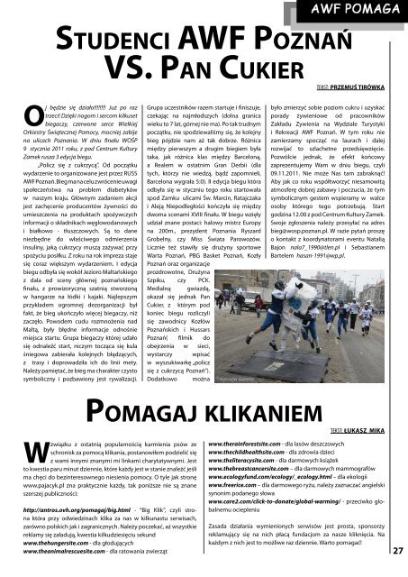 (2/10-11, grudzieÅ) | bezcenny | www.awf-studenci.pl - PoznaÅ