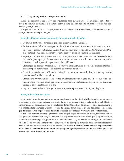 Diretrizes Nacionais para a Prevenção e Controle de Epidemias de ...