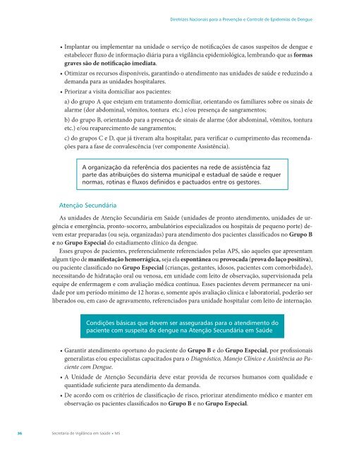 Diretrizes Nacionais para a Prevenção e Controle de Epidemias de ...