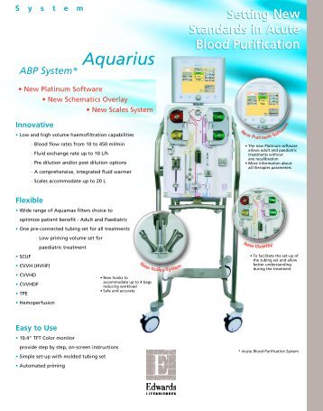 Edwards Lifesciences Aquarius Manual