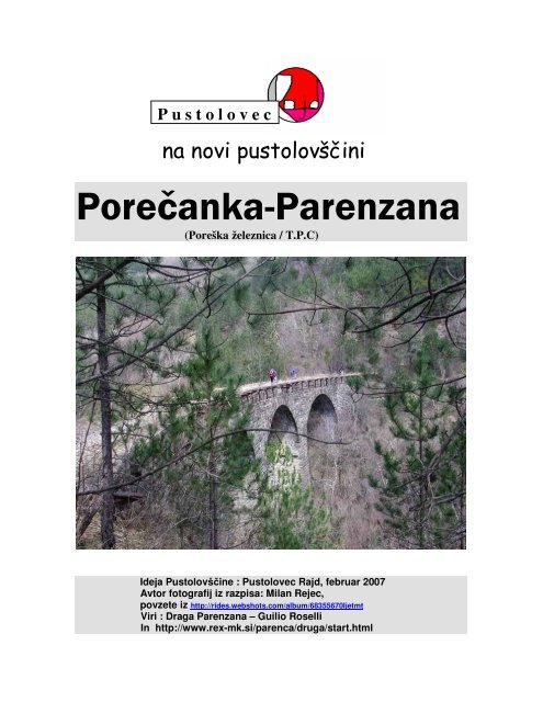 Porečanka-Parenzana - Pustolovec Rajd