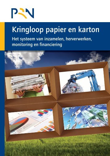 Brochure PRN - Stichtingen Papier Recycling Nederland