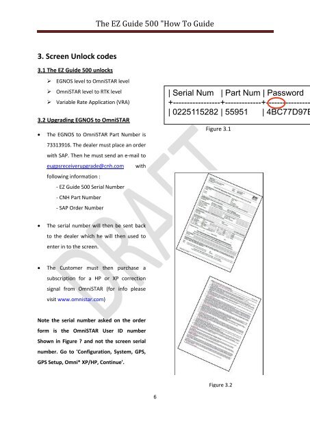 The EZ Guide 500 "How To Guide - New Holland PLM Portal